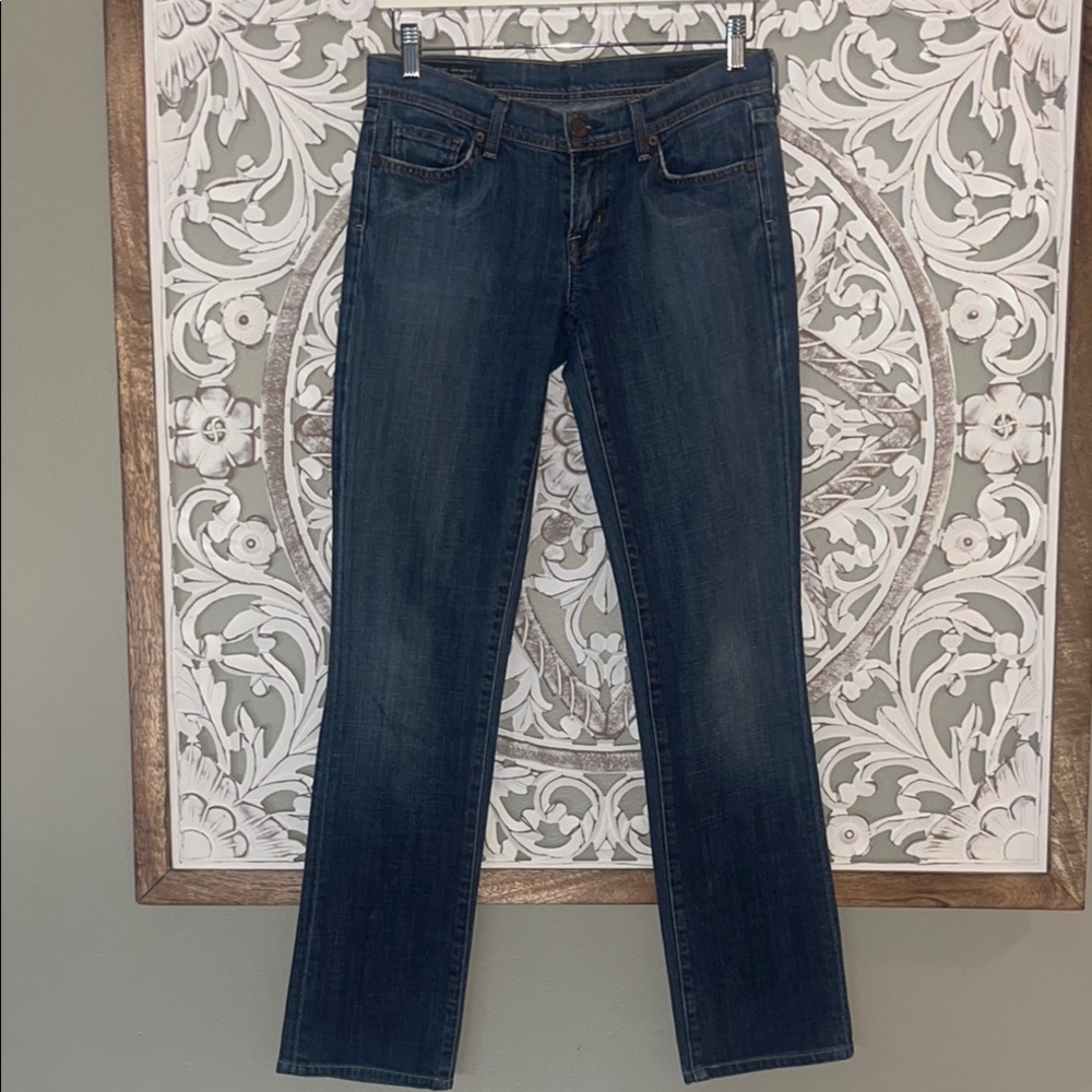 Citizens of humanity Ava Low Waist Straight Leg Jeans sz 18 EUC